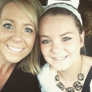 Selfie with my teenager